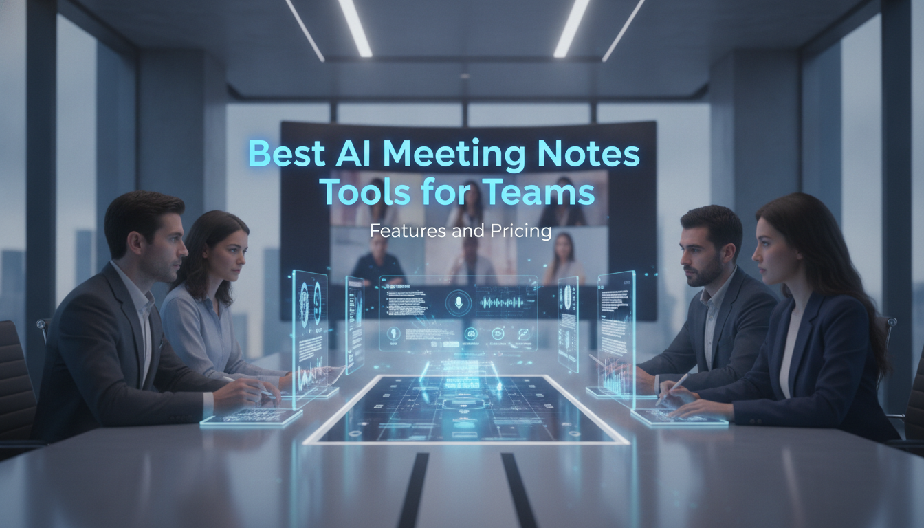 Best AI Meeting Notes Tools for Teams: Features and Pricing Compared