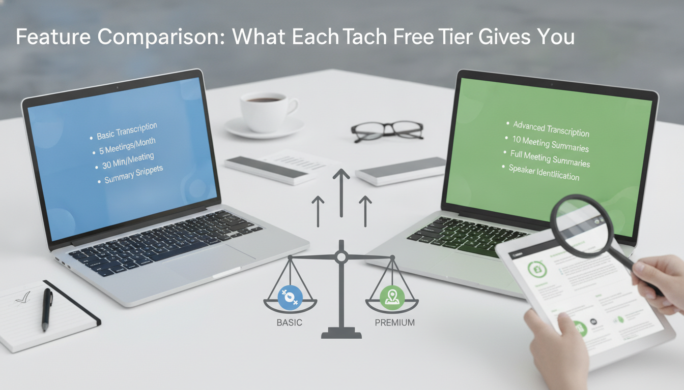 Feature Comparison: What Each Free Tier Gives You