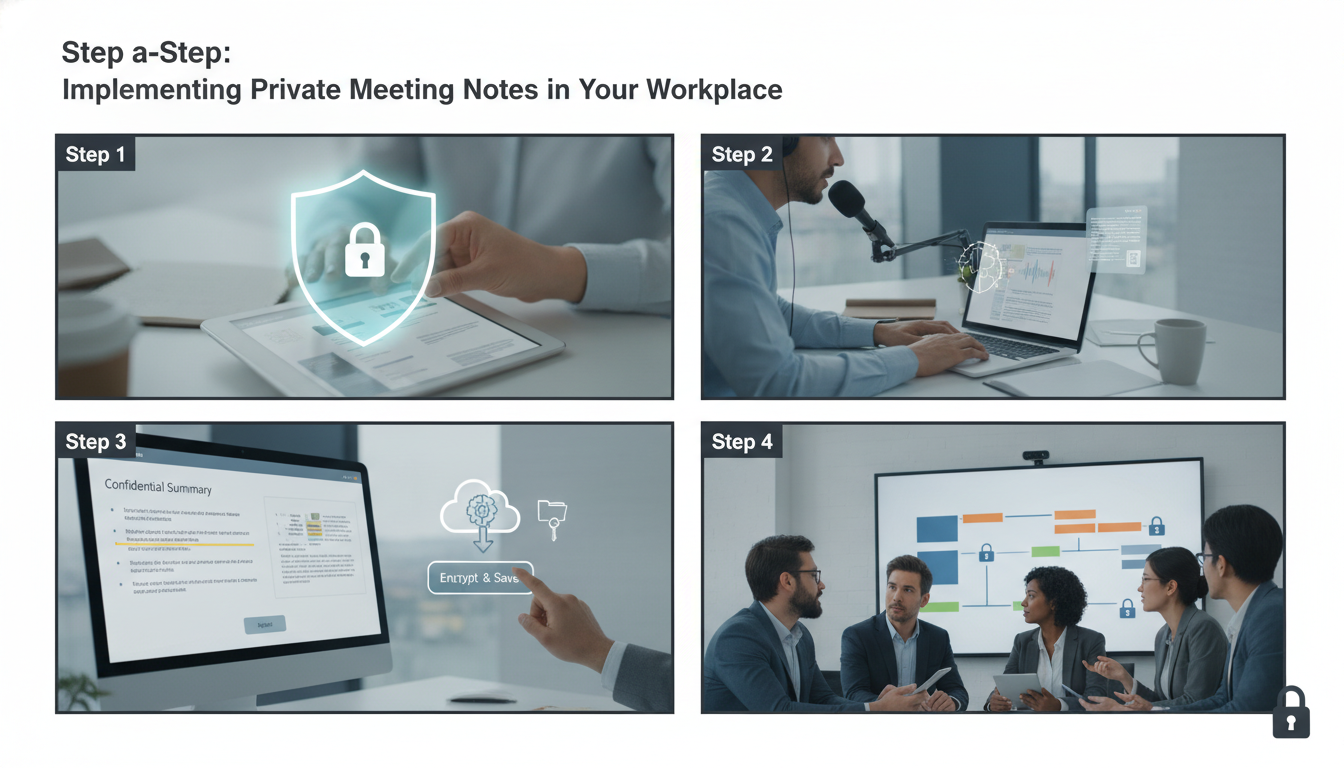 Step-by-Step: Implementing Private Meeting Notes in Your Workplace